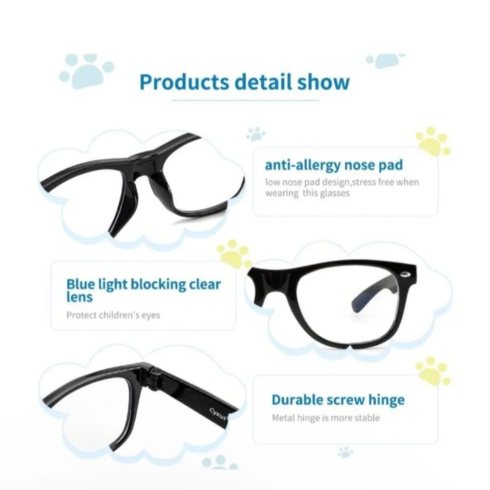 Cyxus Blue light blocking glasses Kids Gaming Glasses